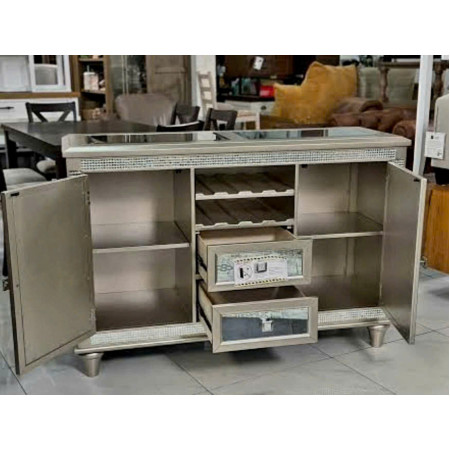 322 - 75 Benjara : Tủ Buffet , Tủ Rượu - 137cm